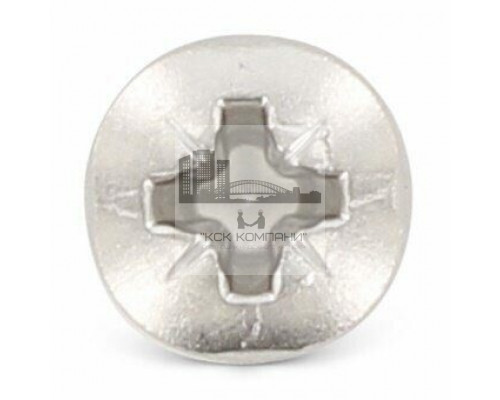 Винт DIN 7985 Z (A2) с полуцилиндрической головкой шлиц Pozidriv, M3X5