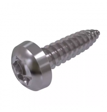 Винт самонарезающий DIN 7981 TX (A2) с острым концом с полуцилиндрической головкой шлиц Torx, D3,5X19