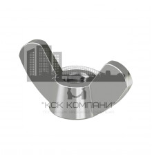 Гайка барашек DIN 315 AF (A4) американская форма, M4