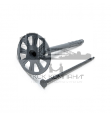 Дюбель-гриб для теплоизоляции с гвоздем из ударостойкого блок-сополимера полипропилена, 10/60x160 мм