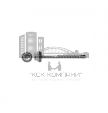 Саморез кровельный по дереву оцинкованный с уменьшенным сверлом S2 и шайбой с EPDM прокладкой, 4.8x76 мм