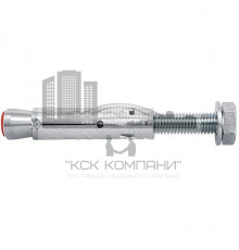 Анкер FISCHER (ФИШЕР) TA M-S для высоких нагрузок с болтом (оцинкованная сталь), 12x56/10 мм (M8)