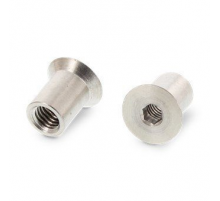 Гайка мебельная стяжная с потайной головкой ART 9062 внутренним шестигранником из нержавеющей стали А4, М10