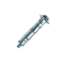 Дюбель Молли (Molly) с винтом для пустотелых конструкций оцинкованная сталь C1010, М5x8x65/27 мм