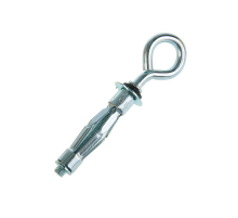 Дюбель Молли (Molly) с кольцом для пустотелых конструкций оцинкованная сталь C1010, М4x6x32/12 мм