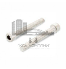 Винт DIN 912 (A2) с цилиндрической головкой и полной резьбой, M6X100