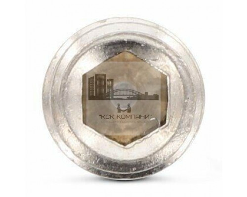 Винт установочный DIN 914 нержавеющая сталь A2 / AISI 304 с острым концом шлиц внутренний шестигранник, M4x4 мм