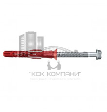 Фасадный дюбель HILTI (ХИЛТИ) HRD-UGS 14 U с шестигранной головкой (полиамид/оцинкованная сталь), 14x200/130 мм