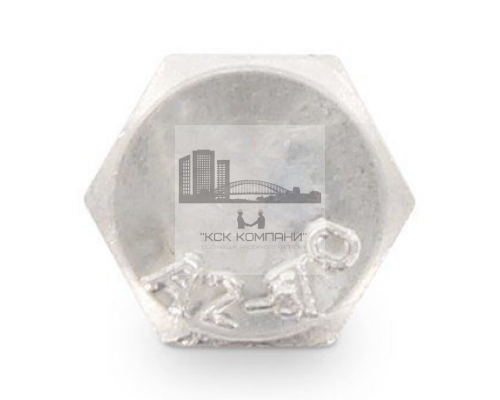 Болт с шестигранной головкой DIN 933 (нержавеющая сталь A4-80), M6X60