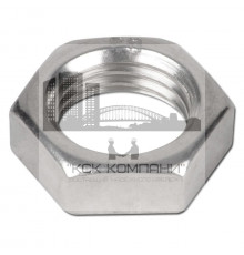 Гайка шестигранная низкая DIN 936 (A2), M30