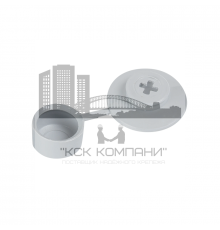 Шайба кровельная с колпачком средняя с насечкой пластиковая (серый)