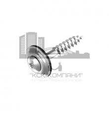 Шуруп по дереву DIN 7995 (A2) с EPDM шайбой 15 с полупотайной головкой шлиц Pozidriv, D4,5X50