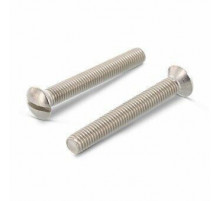 Винт DIN 964 (A2) с полупотайной головкой шлиц прямой, M4X10