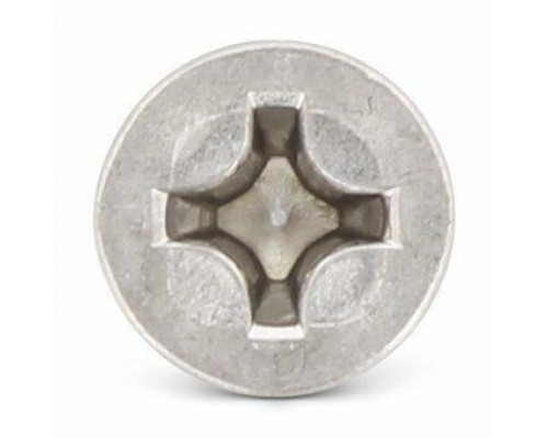 Винт DIN 965 H (A4) с потайной головкой шлиц Phillips, M3x4 мм