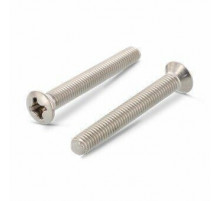 Винт DIN 966 H (A2) с полупотайной головкой шлиц Phillips, M6x70 мм