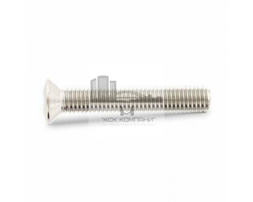 Винт DIN 966 Z (A2) с полупотайной головкой шлиц Pozidriv, M6X30