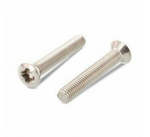 Винт DIN 966 Z (A2) с полупотайной головкой шлиц Pozidriv, M4X25