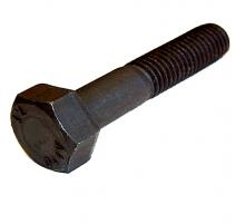 Болт ГОСТ Р 52644-2006 высокопрочный c шестигранной увеличенной головкой (сталь без покрытия класс прочности 10.9 ХЛ), M24x180 мм