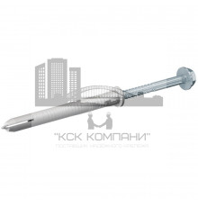 Универсальный фасадный дюбель FISCHER (ФИШЕР) FUR FUS с шурупом с шестигранной головкой и пресс-шайбой, 10x80 мм