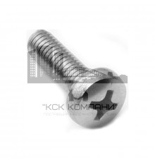 Винт с цилиндрической головкой IEK шлиц Phillips горячеоцинкованная сталь, M6x10 мм