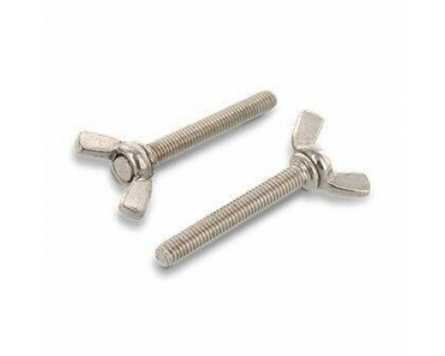 Винт барашек DIN 316 AF нержавеющая сталь A2 / AISI 304, M6x12 мм