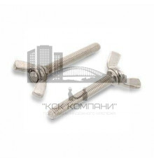 Винт барашек DIN 316 AF нержавеющая сталь A2 / AISI 304, M10x20 мм