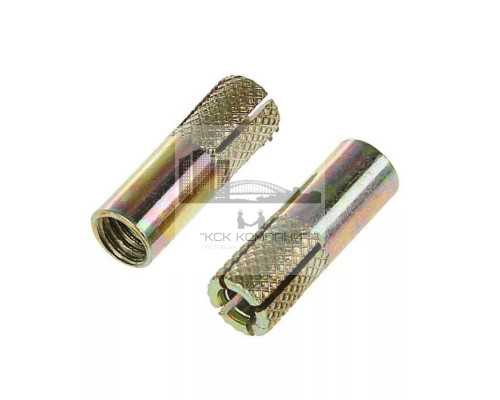 Забивной анкер оцинкованная сталь (желтое пассивирование), M12x16x40 мм  купить в Москве