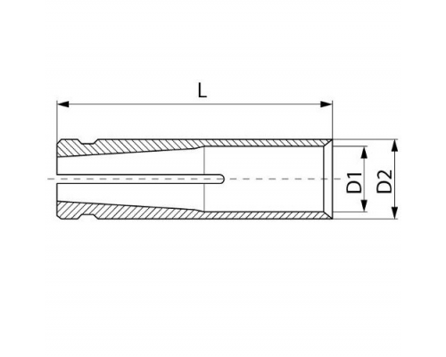 Забивной анкер цанга ACL латунный, M16x20x43 мм  купить в Москве