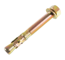 Анкер клиновой из оцинкованной стали с желтопассированным покрытием, M10 10x130 мм