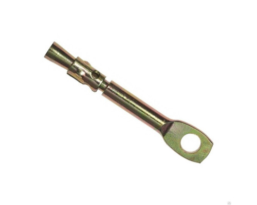 Анкер потолочный с ушком из оцинкованной стали с желтопассивированным покрытием, 6x65 мм  купить в Москве