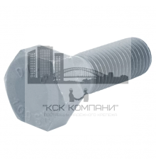 Болт ГОСТ Р 52644-2006 высокопрочный c шестигранной увеличенной головкой (оцинкованная сталь класс прочности 10.9 ХЛ), M24x100 мм