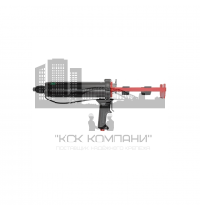 Пистолет для выпрессовывания картриджей BIT-PG 400-EX пневматический, 400 мл