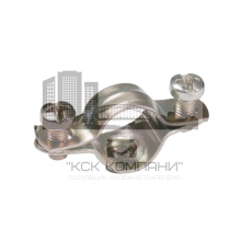 Скоба металлическая двухкомпонентная ИЭК с номинальным диаметром 20 мм для металлорукова с условным проходом, 15 мм