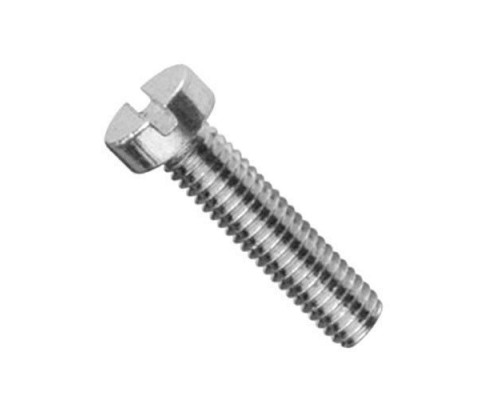 Винт DIN 84 (A2) с цилиндрической головкой шлиц прямой, M6X50