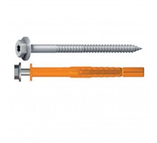 Фасадный дюбель EJOT (ЭЙОТ) SDP-KB 10S F с гильзой из полиамида и шурупом с шестигранной головкой и прессшайбой из горячеоцинкованной стали, 10x80x10 м