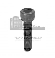 Винт DIN 912 (М12-М30) с цилиндрической головкой и внутренним шестигранником оксидированная сталь класс прочности 12.9, M24x80 мм