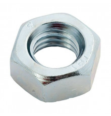 Гайка шестигранная DIN 934 со стандартным шагом резьбы оцинкованная сталь класс прочности 8.0, M3