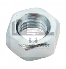 Гайка шестигранная DIN 934 со стандартным шагом резьбы оцинкованная сталь класс прочности 8.0, M12