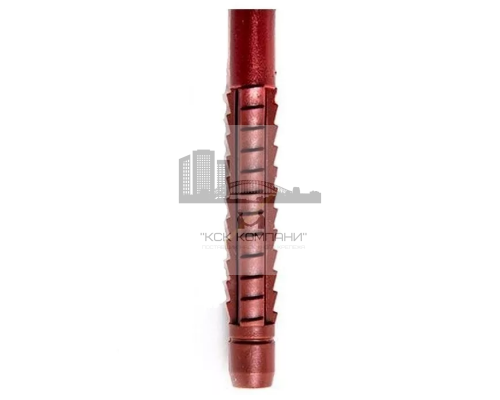 Дюбель-гриб для теплоизоляции с гвоздем из оцинкованной стали и термоголовкой из ударостойкого полиамида, 10/60x220 мм