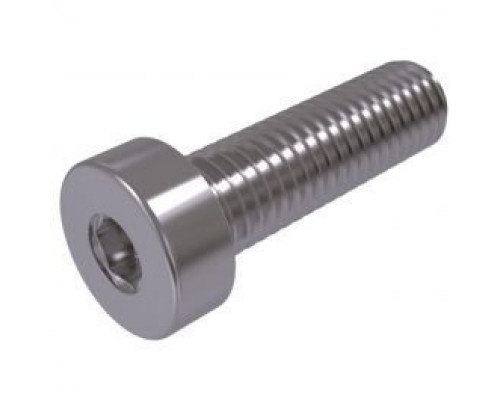Винт DIN 7984 (A4) с низкой цилиндрической головкой и внутренним шестигранником, M6X16