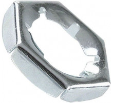Гайка стопорная (контргайка) DIN 7967 самоконтрящаяся пружинная с внутренними лапками оцинкованная сталь, M24