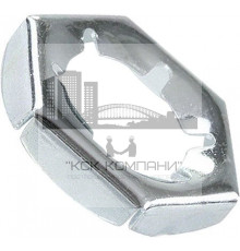 Гайка стопорная (контргайка) DIN 7967 самоконтрящаяся пружинная с внутренними лапками оцинкованная сталь, M24