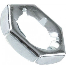 Гайка стопорная (контргайка) DIN 7967 самоконтрящаяся пружинная с внутренними лапками оцинкованная сталь, M24
