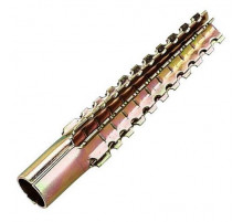 Дюбель распорный "Ёлочка" для газобетона оцинкованная сталь (желтое пассивирование), 5x30 мм