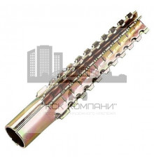 Дюбель распорный "Ёлочка" для газобетона оцинкованная сталь (желтое пассивирование), 5x30 мм