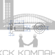 Гайка Эриксона (594 А5) с плоской головкой и внутренним шестигранником оцинкованная сталь, M8 (10x18x13.5 мм) SW5