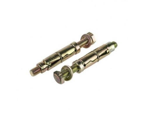 Анкер с высокой степенью расклинивания разжимной 4-х сегментный (желтое пассивирование), M8x14x50 мм