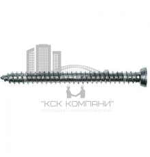 Шуруп FISCHER (ФИШЕР) FFS для крепления рам с плоской головкой и шлицем TORX (оцинкованная сталь), 7.5x132 мм