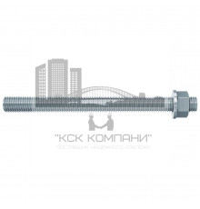 Шпилька резьбовая для xимического анкера FISCHER (ФИШЕР) FIS A (оцинкованная сталь), M10x200 мм