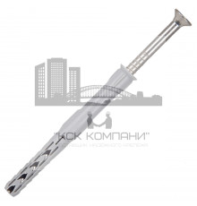 Фасадный дюбель с шурупом FISCHER (ФИШЕР) SXR-T FVZ с потайной головой (нейлон/горячеоцинкованная сталь), 10x100 мм
